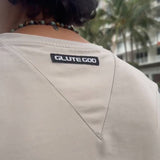 Sandstone Drop Cut Tee