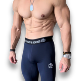 Navy Blue Signature Leggings