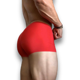 Radiant Red Ice Silk Boxer Briefs