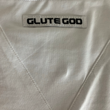 Pure White Drop Cut Tee