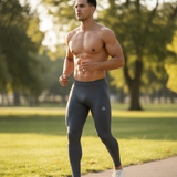 Charcoal Gray Scrunch Butt Leggings