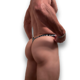 Slate Gray V-Back Thong