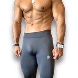 Charcoal Gray Scrunch Butt Leggings