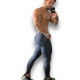 Charcoal Gray Scrunch Butt Leggings