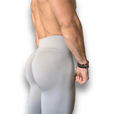 Moon White Scrunch Butt Leggings