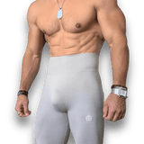 Moon White Scrunch Butt Leggings