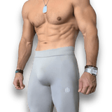 Moon White Scrunch Butt Leggings