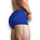 Sapphire Blue Ice Silk Boxer Briefs