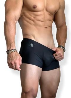 Onyx Black Ice Silk Boxer Briefs