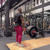 Plum Red Scrunch Butt Leggings