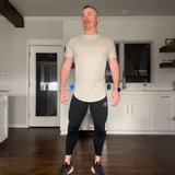 Sandstone Drop Cut Tee