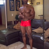 Radiant Red Ice Silk Boxer Briefs