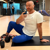 Bad Azz Blue Scrunch Butt Leggings