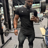 Onyx Black Drop Cut Tee