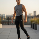 Onyx Black Scrunch Butt Textured Leggings