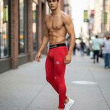 Radiant Red Signature Leggings