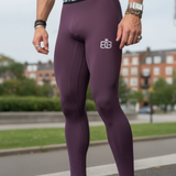 Leggings exclusivos en rojo ciruela 