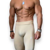 Calabasas Cream Scrunch Butt Leggings