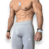 Moon White Scrunch Butt Leggings