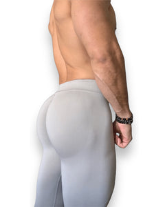 Moon White Scrunch Butt Leggings