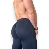 Midnight Black Scrunch Butt Leggings