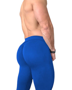 Bad Azz Blue Scrunch Butt Leggings