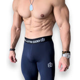 Navy Blue Signature Leggings