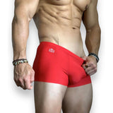 Radiant Red Ice Silk Boxer Briefs