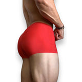 Radiant Red Ice Silk Boxer Briefs
