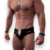 Onyx Black Swim Briefs