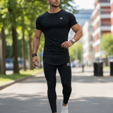 Onyx Black Drop Cut Tee