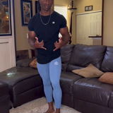 Leggings azules exclusivos de Palm Beach 