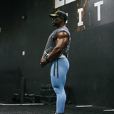 Leggings azules exclusivos de Palm Beach 