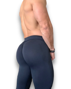Midnight Black Scrunch Butt Leggings