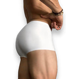 Pure White Ice Silk Boxer Briefs