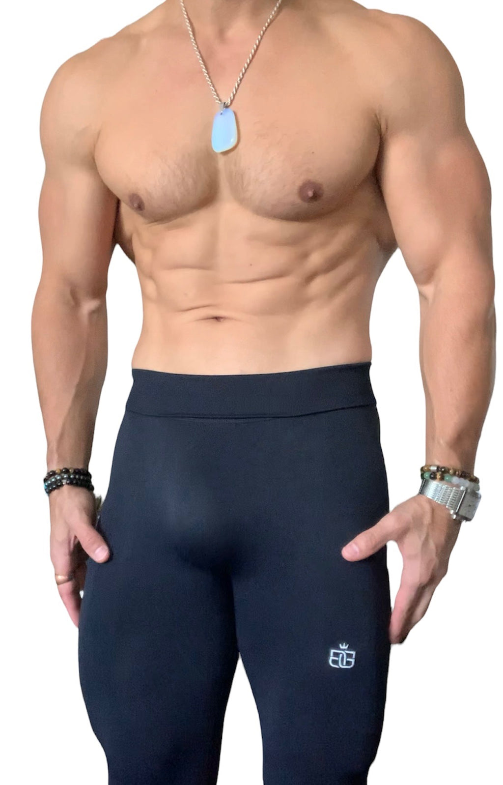 Midnight Black Bum Scrunch Leggings